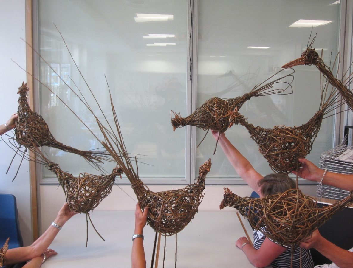 Willow Weaving Art Bank
