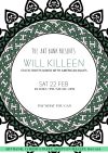 Irish born Will Killeen is renowned for his virtuoso guitar & harmonica playing and singing in a Blues style with Celtic and eastern influences.