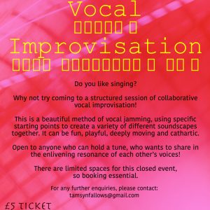 Collaborative Vocal Improvisation