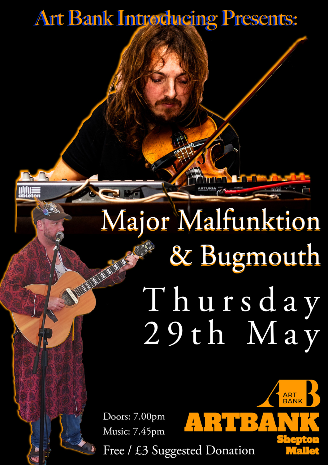 Art Bank Introducing presents: Major Malfunktion & Bugmouth