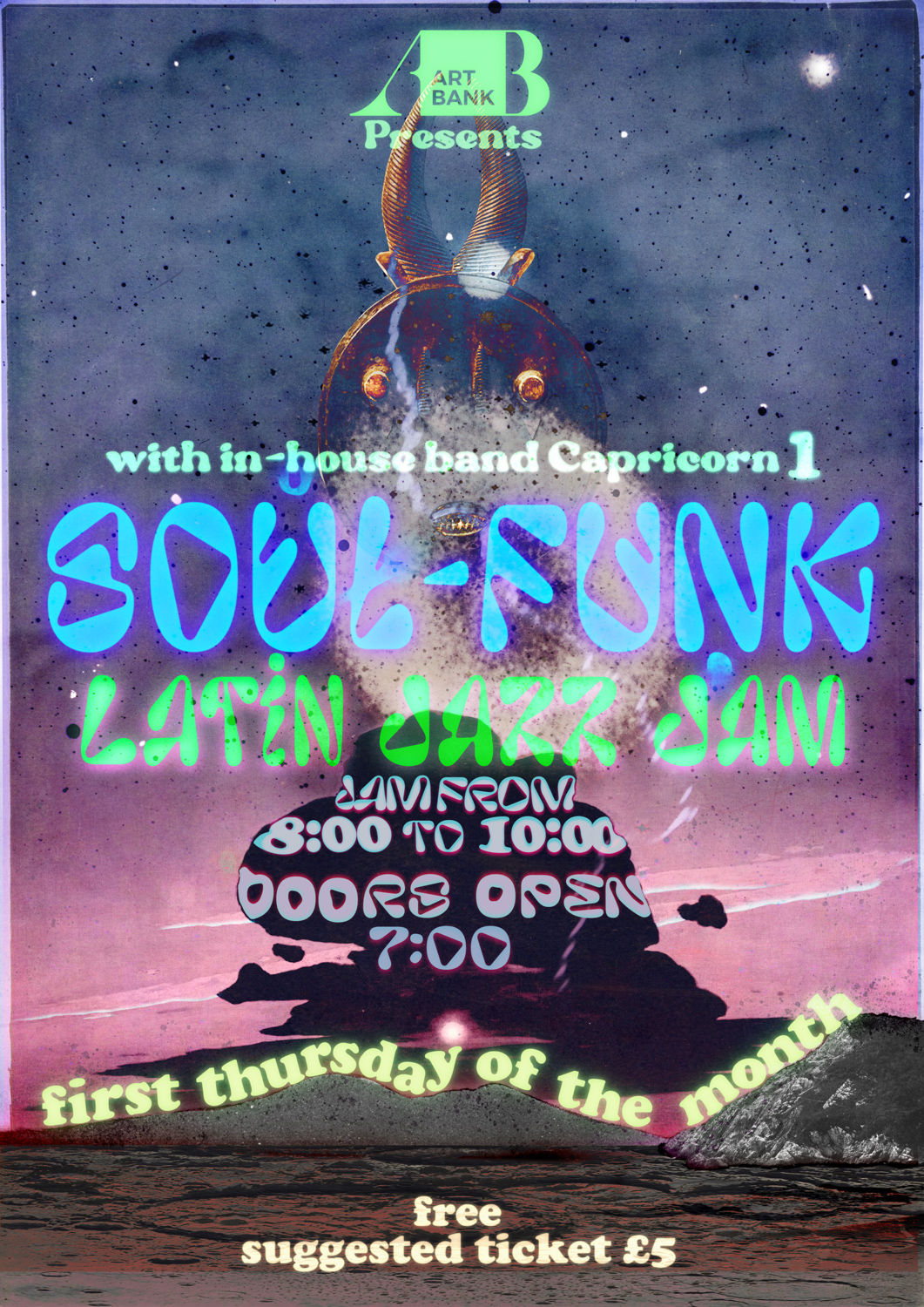 Art Bank Presents: Soul-Funk Latin-Jazz Jam